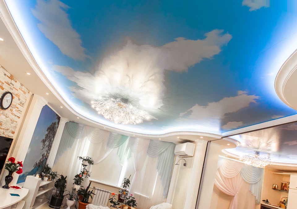 Заказать потолок с фотопечатью в г. Уссурийск